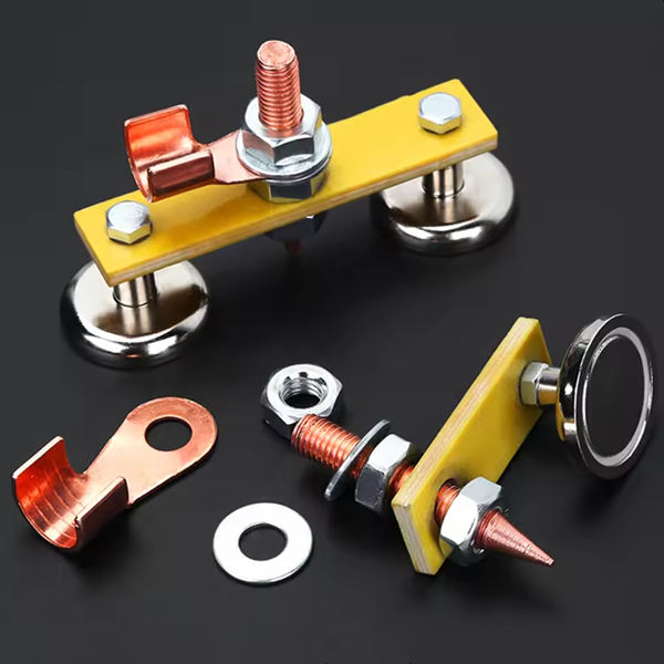 magnetic welding head clamp 8