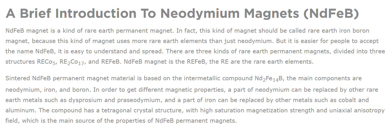 intruduction of magnets